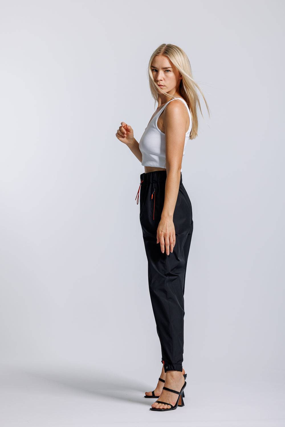 Karo Kauer Trackpants Black Letzte 3 Tage