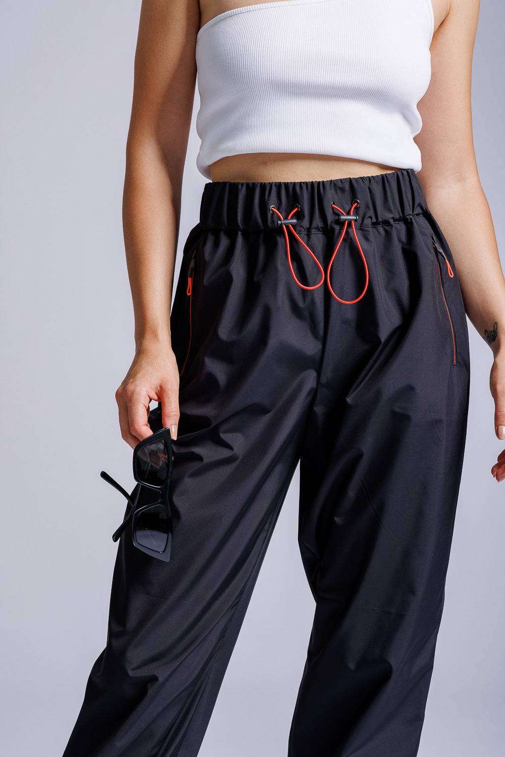 Karo Kauer Trackpants Black Letzte 3 Tage