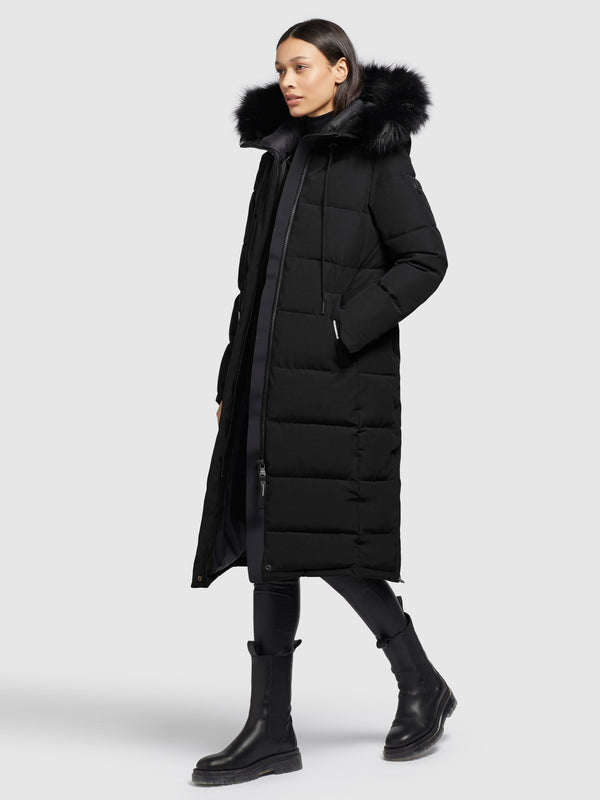 Khujo Mantel DEGI (WITH FUR) Clearance-Verkauf