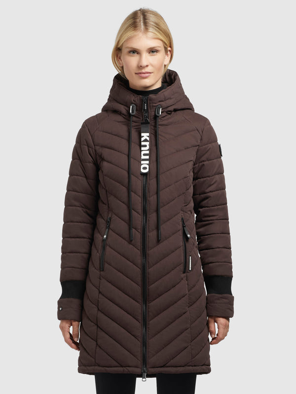 Khujo Mantel NITA2 PEACHED 50% Rabatt mit kostenlosem Versand