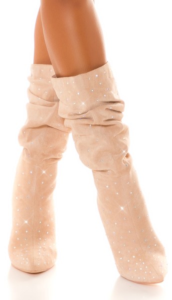 Koucla Sexy Musthave Glitzer Stiefeletten Kauf eins, bekomm eins gratis