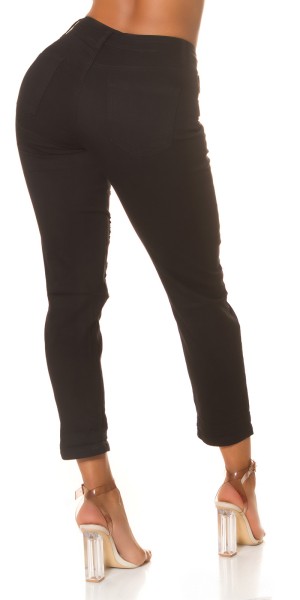 Koucla Sexy used look Boyfriend Jeans im Angebot