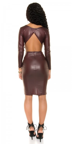Koucla Sexy KouCla Wetlook Crop Shirt Rückenfrei Online Shopping
