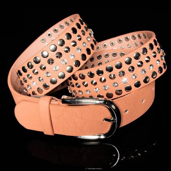 Koucla Sexy Hüftgürtel mit Nieten und Strass Limitierter Zeitrabatt