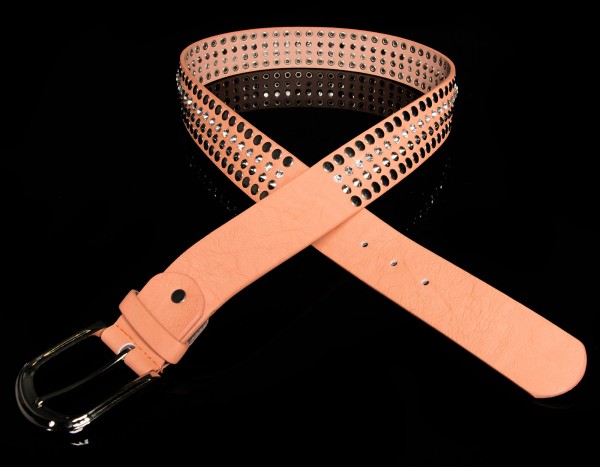 Koucla Sexy Hüftgürtel mit Nieten und Strass Limitierter Zeitrabatt