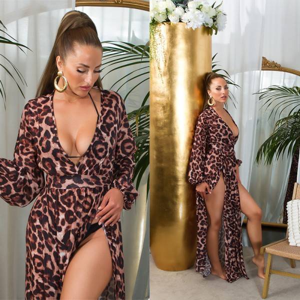 Koucla Sexy Koucla transparentes Maxikleid / Cover-Up Flash Sale