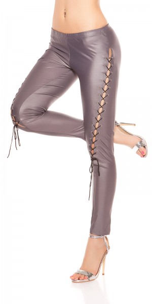 Koucla Sexy KouCla Leggings mit Schnürung vorne Kostenloser Versand international