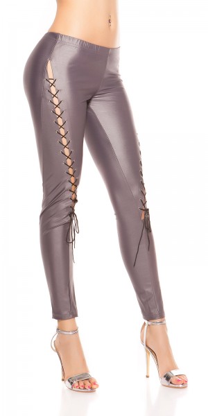 Koucla Sexy KouCla Leggings mit Schnürung vorne Kostenloser Versand international
