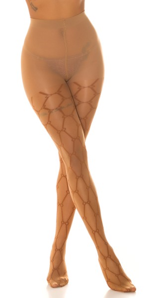 Koucla Sexy Strumpfhose mit Print Super Rabatt