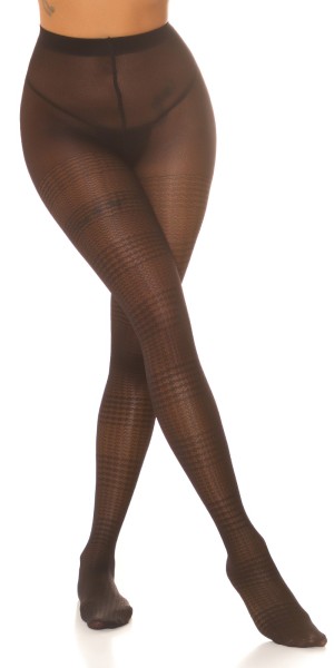Koucla Sexy Strumpfhose mit Muster Riesige Rabatte