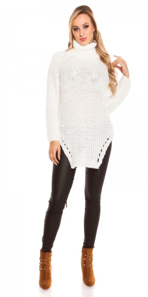 Koucla Trendy Stiefelette Blockabsatz mit Nieten Saisonschlussverkauf
