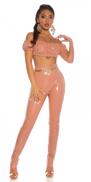 Koucla Sexy KouCla Party Wetlook Crop Top Zeitlich begrenztes Angebot