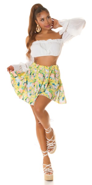 Koucla Sexy FEEL HAPPY Mini Blumen Rock Wochenangebot