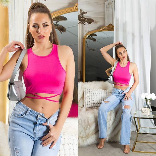 Koucla Sexy Koucla Musthave Crop Top Kostenlose Rückgabe