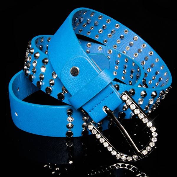Koucla Sexy Hüftgürtel mit Nieten und Strass Rabatte dieses Monats