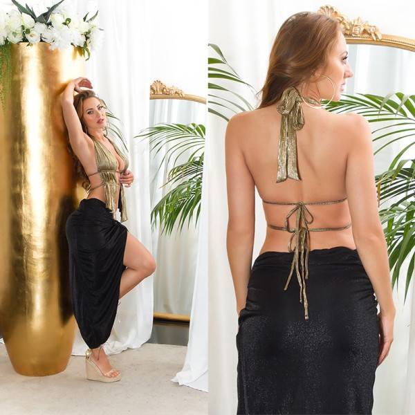 Koucla Soo HoT! SexXy X-Tina Style! Koucla Neckholder Top 50% Rabatt mit kostenlosem Versand