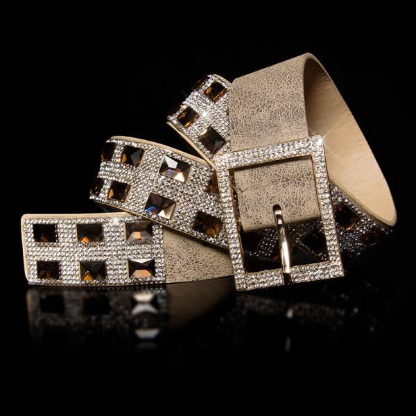 Koucla Sexy Hüftgürtel mit Strass & Glitzersteinen Lagerräumung