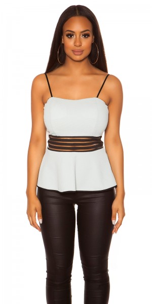 Koucla Sexy Koucla-Top mit Schösschen Outlet