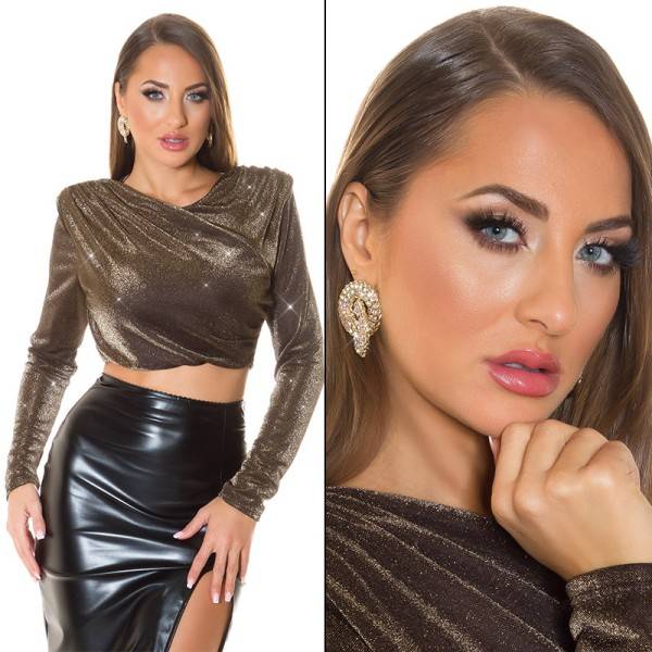 Koucla Sexy Statement Glitzer Ohrringe Discount Store für neue Produkte