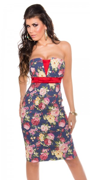 Koucla Sexy KouCla Etuikleid mit Flowerprint Blitzangebot