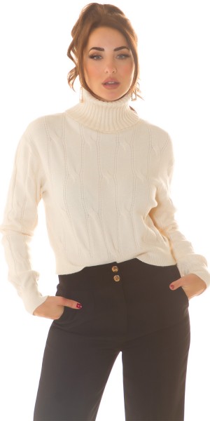 Koucla Sexy Koucla Musthave Rollkragen Strickpullover Nur noch ein Tag übrig