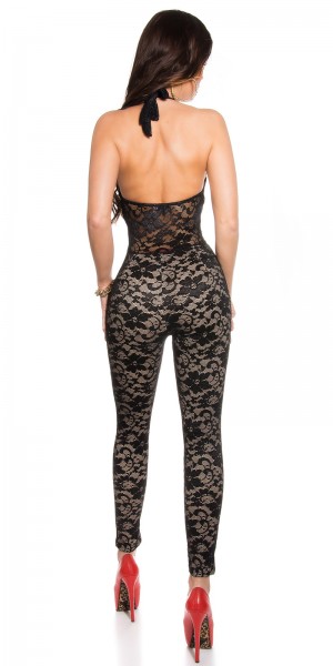 Koucla Sexy KouCla Neckoverall mit Spitze Fabrikpreis