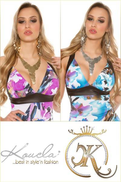 Koucla Trendy Statement Kette XL Elemente Große Rabatte