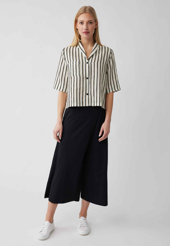Lana Natural Wear Bluse, Modell Teresita mit Tasche Fabrikverkauf
