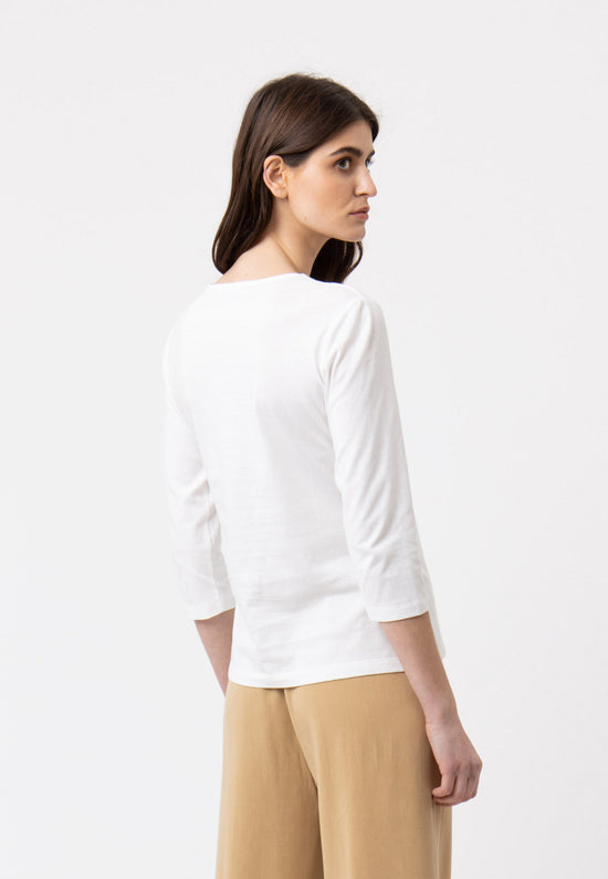 Lana Natural Wear V-Neck Shirt, Modell Mara Meist gekauft