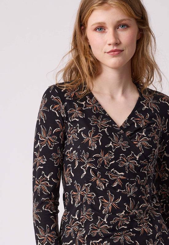 Lana Natural Wear Wickelshirt, Modell Miri Preisnachlass