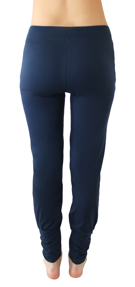 Leela Cotton 4415NV | Damen Yogahose stretch - Navy Black Friday
