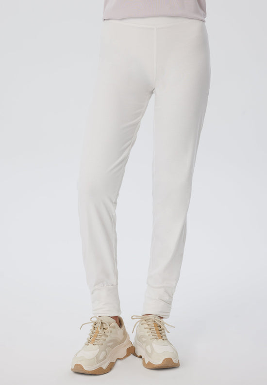 Leela Cotton 4415W | Damen Yogahose stretch - Naturweiss Osterangebot