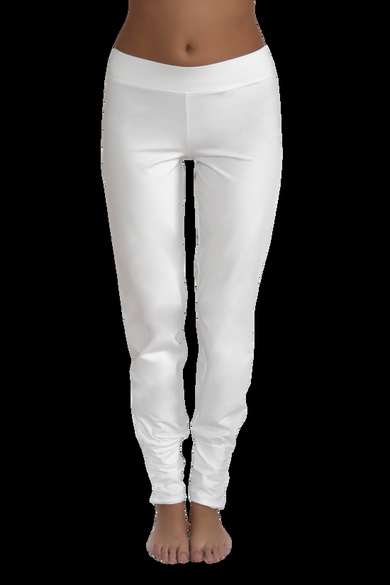 Leela Cotton 4415W | Damen Yogahose stretch - Naturweiss Osterangebot
