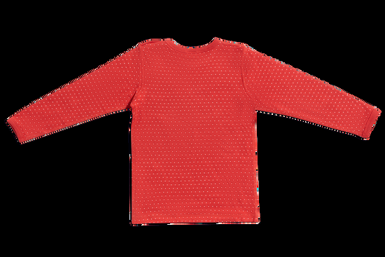 Leela Cotton 2650RW | Baby Wendelangarmshirt - Hibiskus-Naturweiss Online Outlet