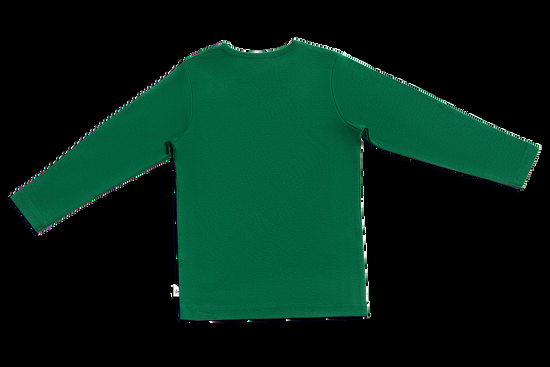 Leela Cotton 2062 | Baby Basic Langarmshirt - Moosgrün Bestseller