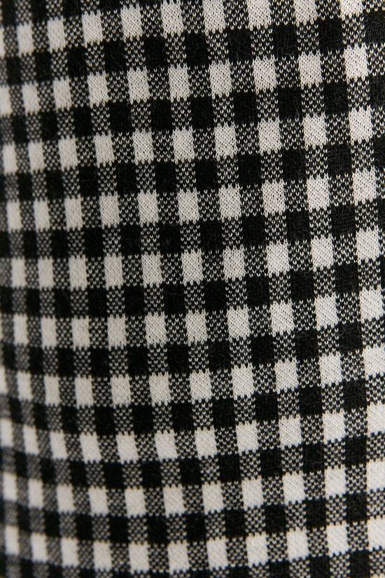 Leela Cotton 2455-01 | Herren Homewear Hose kariert - Schwarz/Grau/Natur VIP-Rabatte