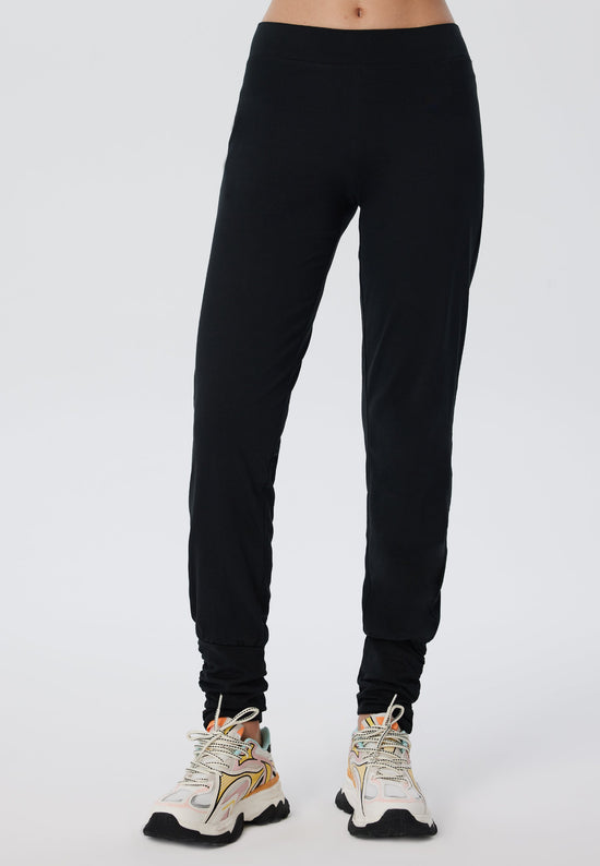 Leela Cotton 4415S | Damen Yogahose stretch - Schwarz Neueste Stile
