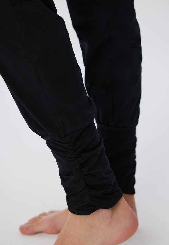 Leela Cotton 4415S | Damen Yogahose stretch - Schwarz Neueste Stile
