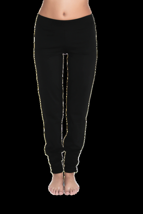 Leela Cotton 4415S | Damen Yogahose stretch - Schwarz Neueste Stile