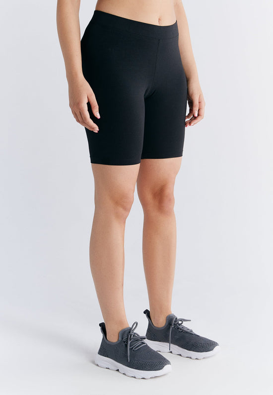 Leela Cotton 1417-021 | Radlerhose - Schwarz Nur für heute