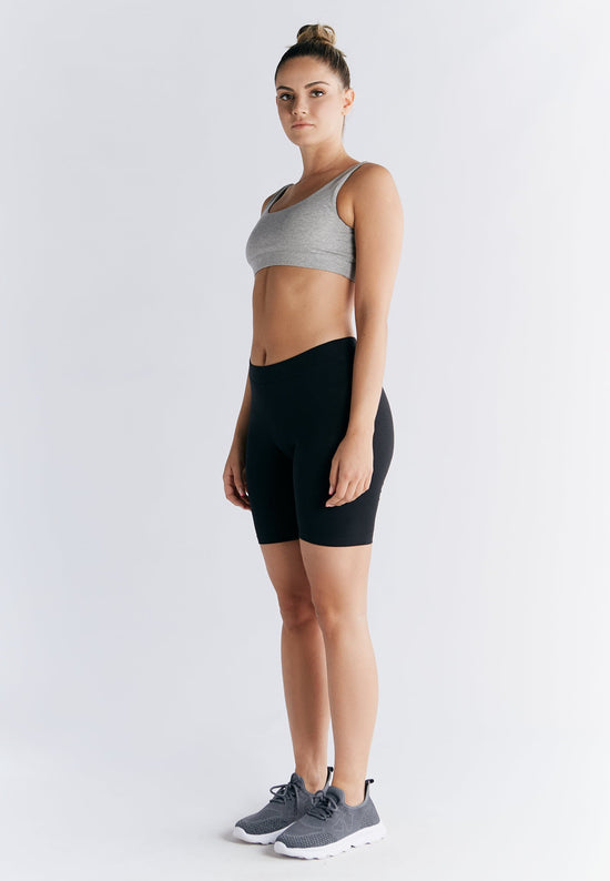 Leela Cotton 1417-021 | Radlerhose - Schwarz Nur für heute