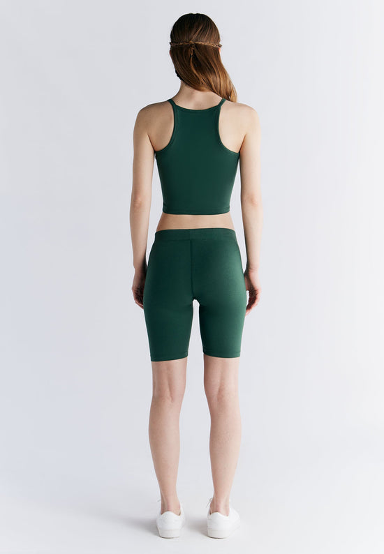 Leela Cotton 1417-067 | Radlerhose - Tannennadel Vierteljährliche Förderung