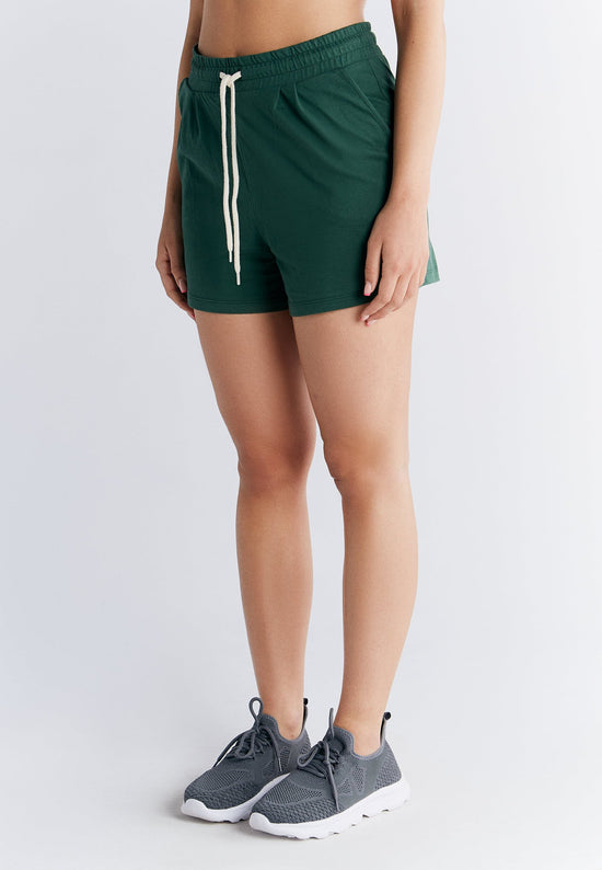 Leela Cotton 1440-067 | Pyjama-Shorts - Tannennadel Riesige Rabatte