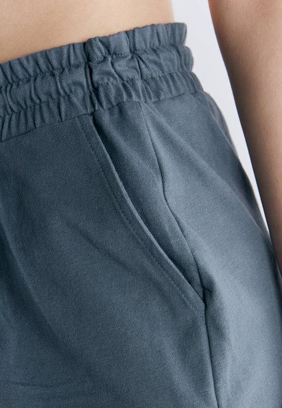 Leela Cotton 1440-068 | Pyjama-Shorts - Dunklerschiefer Angebote