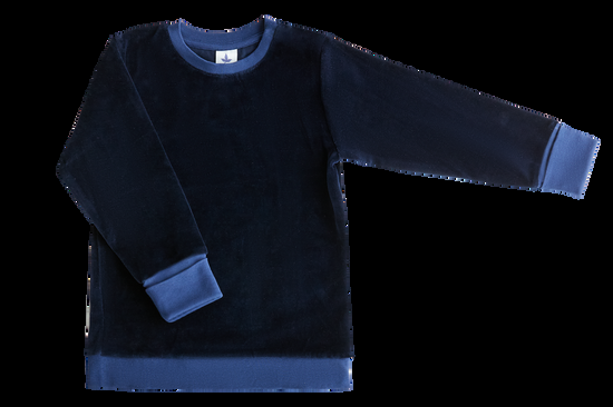 Leela Cotton 2477 AB | Baby Nickysweatshirt - Nachtblau Versandkostenfrei