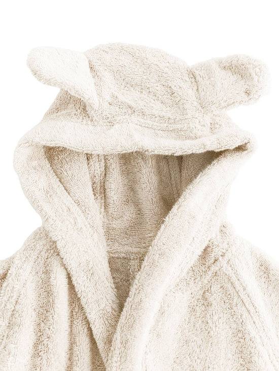 Leela Cotton 2501 | Baby Bademantel - Natur Online Outlet