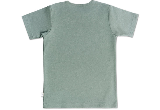 Leela Cotton 2010 TS | Basic Kurzarmshirt - Tannennadel/Salbei Riesige Ersparnisse
