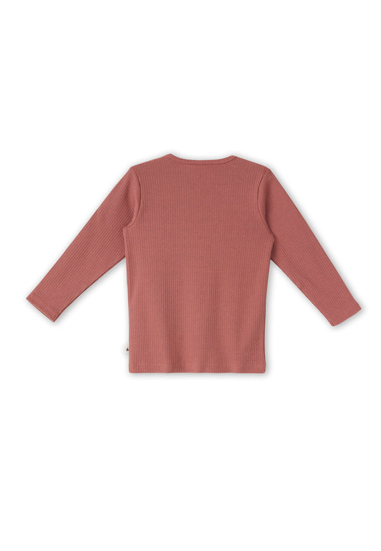 Leela Cotton 2068 WR | Ripp-Shirts - Dunkel Mauve Kostenlose Rückgabe