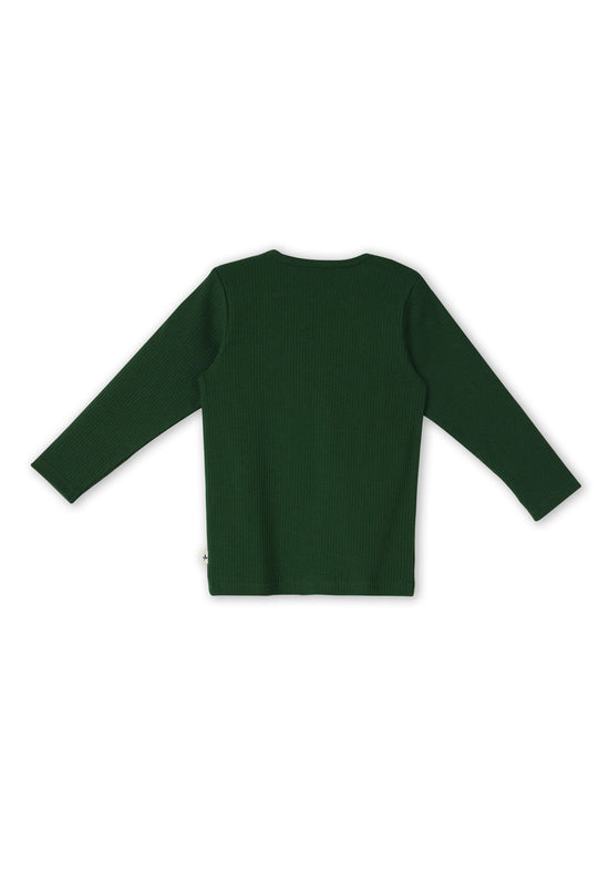 Leela Cotton 2068 TL | Ripp-Shirts - Tannennadel Begrenzte Freigabe