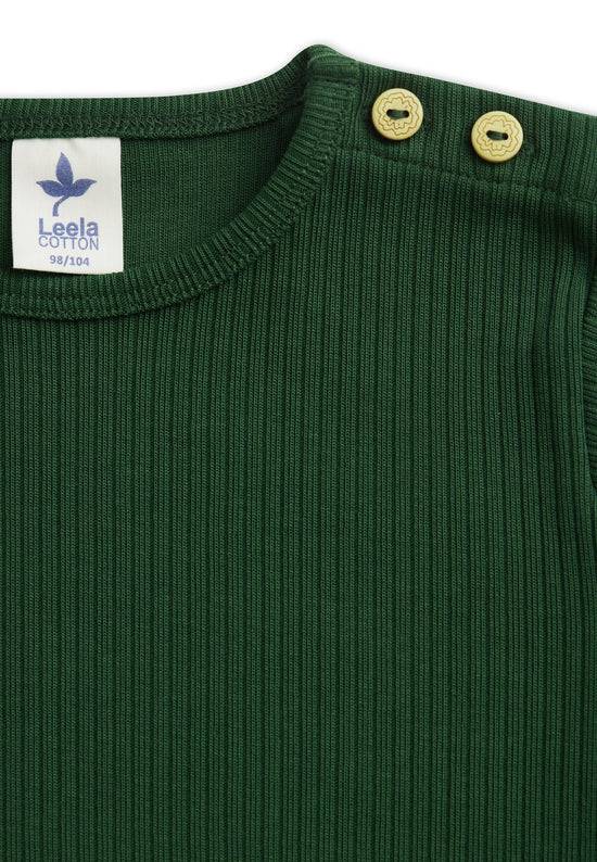 Leela Cotton 2068 TL | Ripp-Shirts - Tannennadel Begrenzte Freigabe